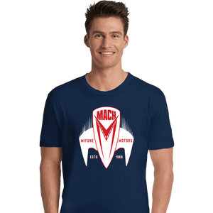 Daily_Deal_Shirts Premium Shirts, Unisex / Small / Navy Mach 5 Mifune Motors