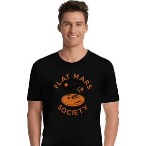 Shirts Premium Shirts, Unisex / Small / Black Flat Mars Society