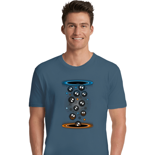 Shirts Premium Shirts, Unisex / Small / Indigo Blue Soot Portals