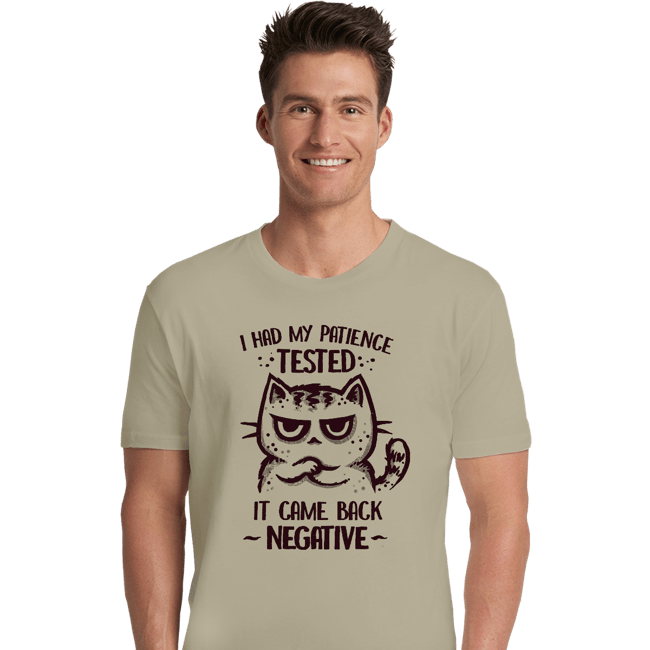 Secret_Shirts Premium Shirts, Unisex / Small / Natural I had my patience tested