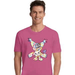 Shirts Premium Shirts, Unisex / Small / Azalea Magical Silhouettes - Gatomon