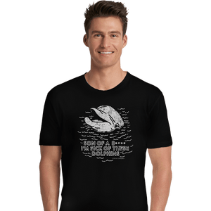 Shirts Premium Shirts, Unisex / Small / Black Dolphins