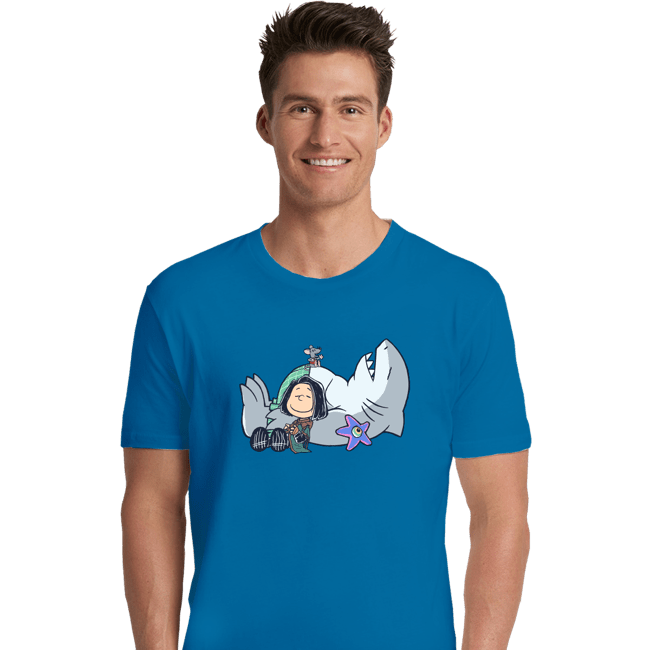 Secret_Shirts Premium Shirts, Unisex / Small / Sapphire Friend Not Nom Nom