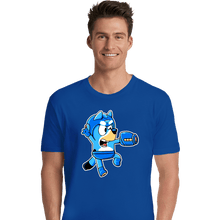 Load image into Gallery viewer, Secret_Shirts Premium Shirts, Unisex / Small / Royal Blue Bluey Bomber
