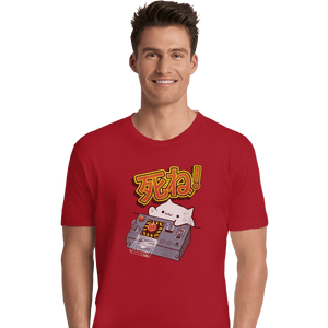 Shirts Premium Shirts, Unisex / Small / Red Doomsday Cat