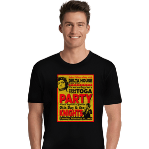Secret_Shirts Premium Shirts, Unisex / Small / Black Delta House Flyer