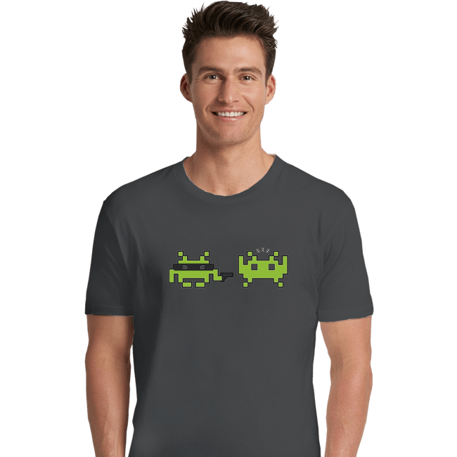 Secret_Shirts Premium Shirts, Unisex / Small / Charcoal Space Robber