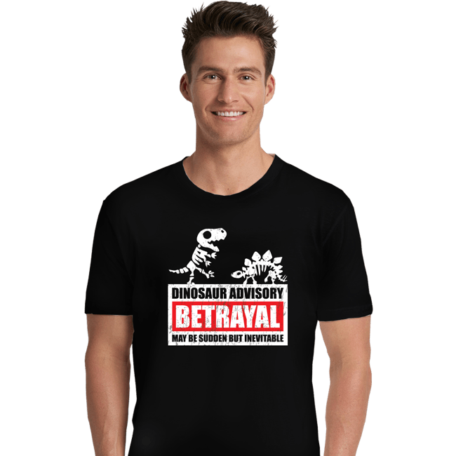 Daily_Deal_Shirts Premium Shirts, Unisex / Small / Black Betrayal Warning