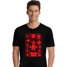 Load image into Gallery viewer, Daily_Deal_Shirts Premium Shirts, Unisex / Small / Black Mario Model Sprue
