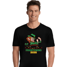 Load image into Gallery viewer, Daily_Deal_Shirts Premium Shirts, Unisex / Small / Black Frightening Irish
