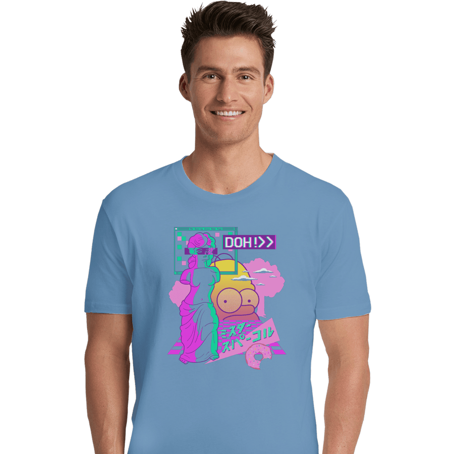 Shirts Premium Shirts, Unisex / Small / Powder Blue Vapor De Milo