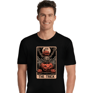 Daily_Deal_Shirts Premium Shirts, Unisex / Small / Black Halloween Tarot Trick