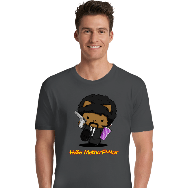 Secret_Shirts Premium Shirts, Unisex / Small / Charcoal Hello Motherf*cker