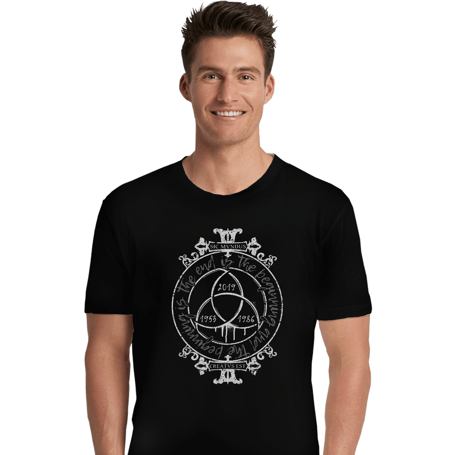 Shirts Premium Shirts, Unisex / Small / Black Sic Mundus Creatus Est