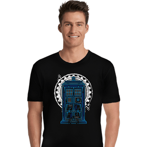 Shirts Premium Shirts, Unisex / Small / Black Doctor Time and Space