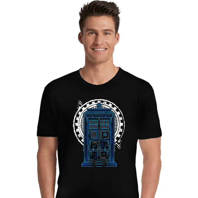 Shirts Premium Shirts, Unisex / Small / Black Doctor Time and Space
