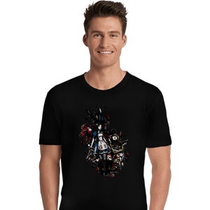 Shirts Premium Shirts, Unisex / Small / Black Alice in Mad