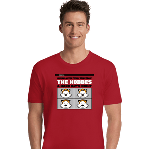 Daily_Deal_Shirts Premium Shirts, Unisex / Small / Red The Hobbes Album