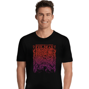 Shirts Premium Shirts, Unisex / Small / Black Necronomicon Ex Mortis