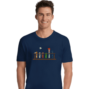 Shirts Premium Shirts, Unisex / Small / Navy Muppet Science