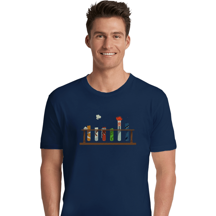 Shirts Premium Shirts, Unisex / Small / Navy Muppet Science