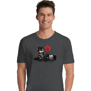 Secret_Shirts Premium Shirts, Unisex / Small / Charcoal Batman IT