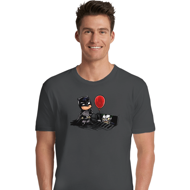 Secret_Shirts Premium Shirts, Unisex / Small / Charcoal Batman IT