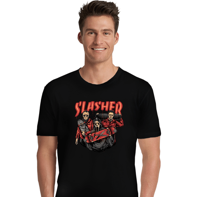 Daily_Deal_Shirts Premium Shirts, Unisex / Small / Black Slasher Club
