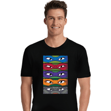 Load image into Gallery viewer, Daily_Deal_Shirts Premium Shirts, Unisex / Small / Black TMNT Eyes
