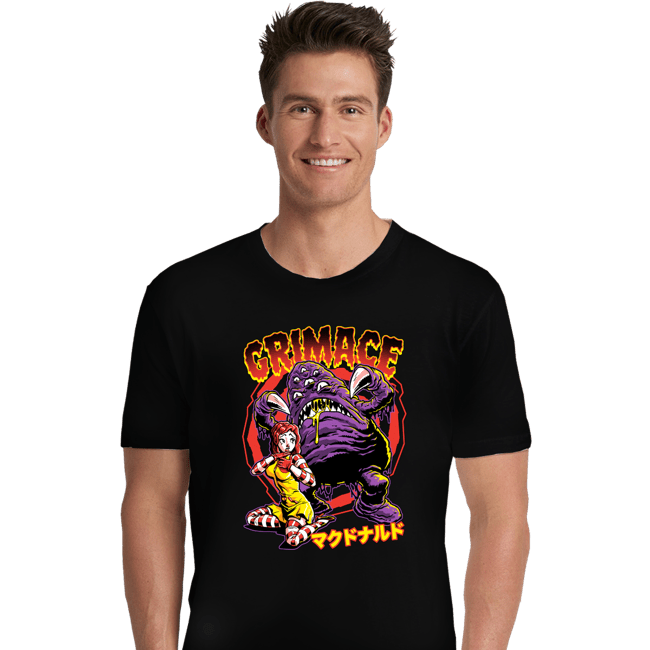 Secret_Shirts Premium Shirts, Unisex / Small / Black Grimace!!