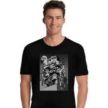 Load image into Gallery viewer, Shirts Premium Shirts, Unisex / Small / Black BTAS 30th Black &amp; White
