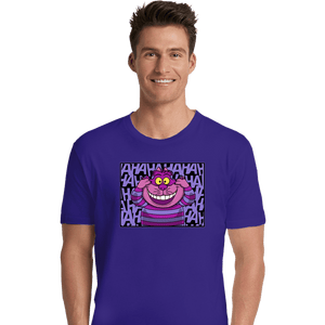 Shirts Premium Shirts, Unisex / Small / Violet Mad Cat