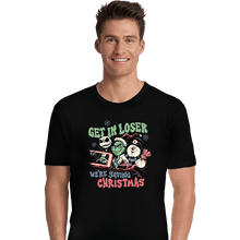 Load image into Gallery viewer, Secret_Shirts Premium Shirts, Unisex / Small / Black Christmas Losers
