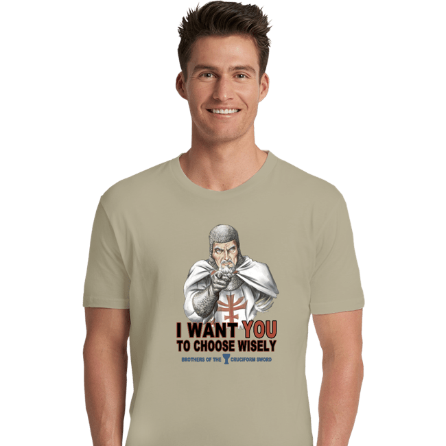 Shirts Premium Shirts, Unisex / Small / Natural Choose Wisely