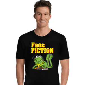 Daily_Deal_Shirts Premium Shirts, Unisex / Small / Black Frog Fiction