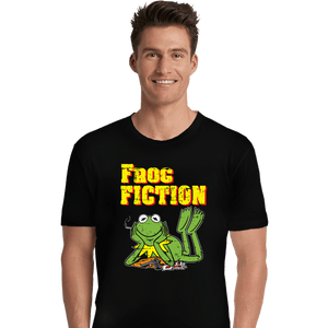 Daily_Deal_Shirts Premium Shirts, Unisex / Small / Black Frog Fiction