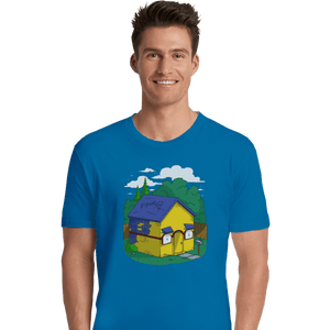 Shirts Premium Shirts, Unisex / Small / Sapphire Mil House