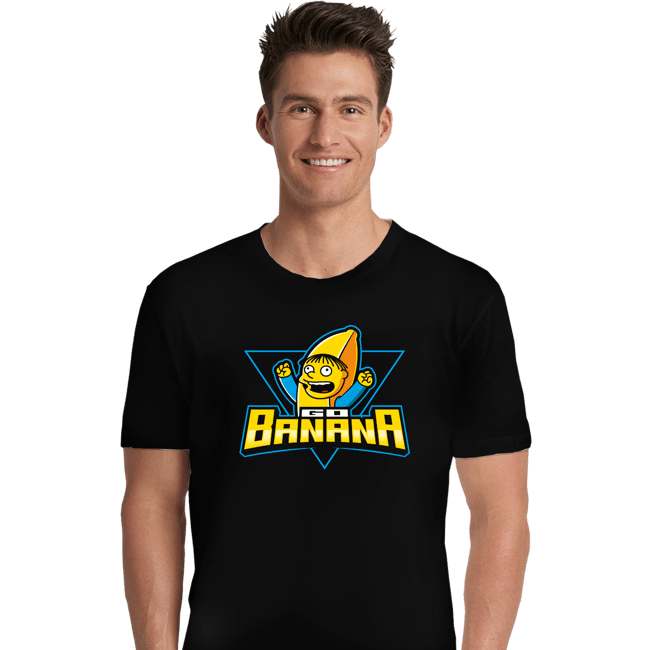 Daily_Deal_Shirts Premium Shirts, Unisex / Small / Black Go Banana