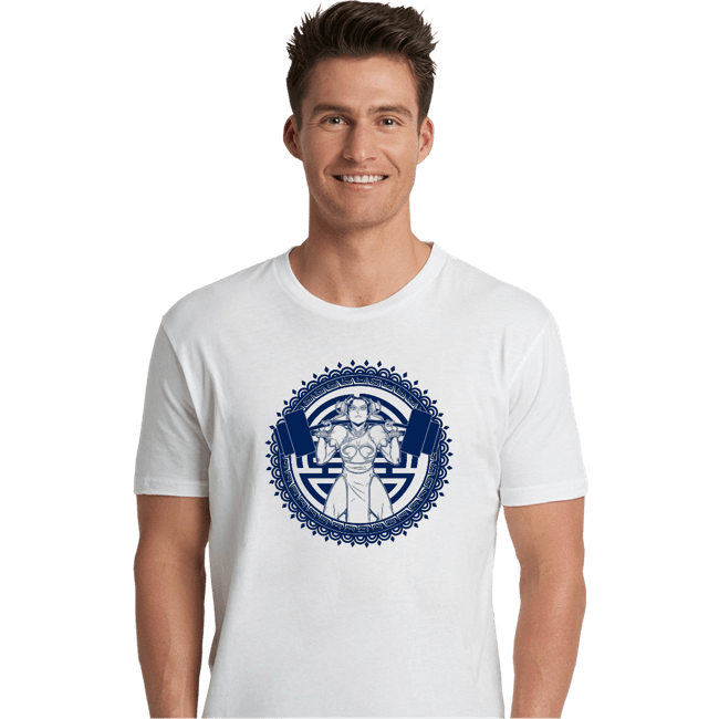 Shirts Premium Shirts, Unisex / Small / White Chun Li Gym
