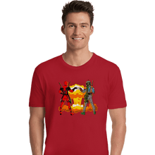 Load image into Gallery viewer, Secret_Shirts Premium Shirts, Unisex / Small / Red Epic Bro Fist Secret Sale
