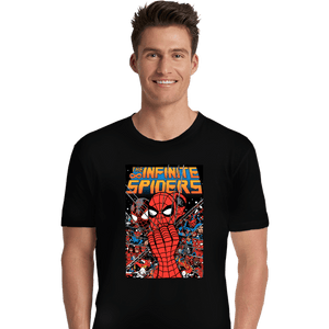 Secret_Shirts Premium Shirts, Unisex / Small / Black The Infinite Spiders