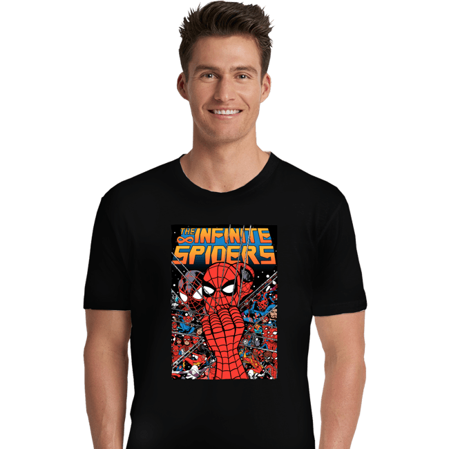Secret_Shirts Premium Shirts, Unisex / Small / Black The Infinite Spiders