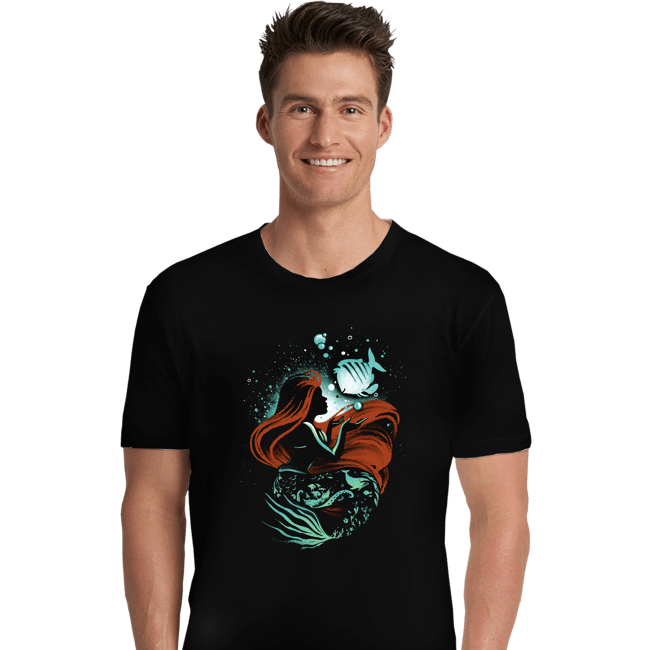 Daily_Deal_Shirts Premium Shirts, Unisex / Small / Black Song Of The Mermaid