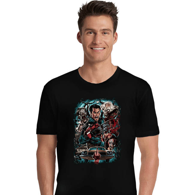 Secret_Shirts Premium Shirts, Unisex / Small / Black Kicking The Devil!