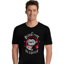 Load image into Gallery viewer, Shirts Premium Shirts, Unisex / Small / Black Coffee Vampire
