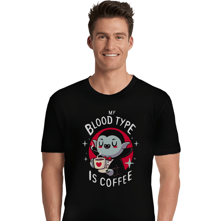 Shirts Premium Shirts, Unisex / Small / Black Coffee Vampire