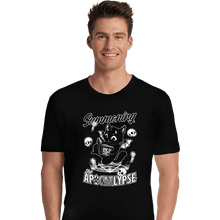 Load image into Gallery viewer, Shirts Premium Shirts, Unisex / Small / Black Apocalypse Cat
