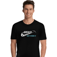 Load image into Gallery viewer, Shirts Premium Shirts, Unisex / Small / Black Just Storm It
