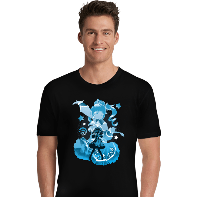 Shirts Premium Shirts, Unisex / Small / Black Shining Idol Barbara