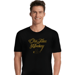 Shirts Premium Shirts, Unisex / Small / Black Old Time Hockey